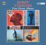 "Bobby Timmons Four Classic Albums" in großer Schrift. Coverbilder von Alben in einem 2x2-Layout darunter., 2 CDs