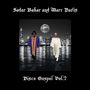Oben steht "Sadar Bahar and Marc Davis". Unten "Disco Gospel Vol.2". Zwei Männer in bunten Gewändern vor Skyline und Diskokugel., Single 12"