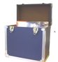 : Steepletone 12" LP Record Storage Carry Case (Dark Blue), ZUB