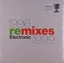 1996 remixes 1999, Electronic. Kleinerer Text oben rechts. Weißer Hintergrund., LP