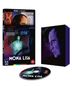 "Mona Lisa" steht auf einer DVD-Hülle. Darauf eine hell erleuchtete Person, daneben eine DVD und ein farblich passendes Booklet.