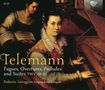 Georg Philipp Telemann: Fugen, Ouvertüren, Präludien & Suiten für Cembalo TWV 30-32, CD,CD,CD,CD,CD