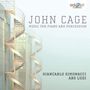 John Cage (1912-1992): Werke für Klavier & Percussion, 2 CDs