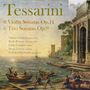 Carlo Tessarini: Sonaten für Violine & Cembalo op.14 Nr.1-6, CD,CD