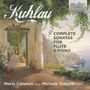 Friedrich Kuhlau (1786-1832): Sonaten für Flöte & Klavier, CD