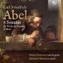 Carl Friedrich Abel (1723-1787): Sonaten für Viola da Gamba & Bc Nr.1-6, CD