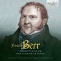 Logo „Brilliant Classics“, Text „Friedrich Berr: Opera Fantasies for Clarinet & Piano“, Illustration eines Mannes., CD