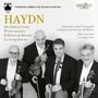 Text: Haydn, Die Sieben Letzte Worte unseres Erlösers am Kreuze, Quartetto della Veneranda Fabbrica del Duomo di Milano. Vier Musiker mit Streichinstrumenten in Anzügen.