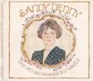 "SANDY DENNY, LIKE AN OLD FASHIONED WALTZ" in geschwungenem Schriftzug, mit einer Illustration einer Frau mit braunen Haaren und Blumen., CD