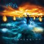 Oben steht "ARENA", unten "contagion". Eine Figur in Flammen auf leuchtendem Hintergrund., CD