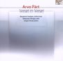 Arvo Pärt: Spiegel im Spiegel, SACD