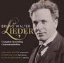 Bruno Walter (1876-1962): Sämtliche Lieder, CD