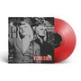 Text "WELCOME TO URDA" in Rot. Eine Collage aus Schwarz-Weiß-Bildern mit Personen und urbanen Elementen, rotes Vinyl., LP