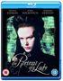 "The Portrait of a Lady", Nicole Kidman, John Malkovich, Barbara Hershey. Eine Frau schaut ernst, mit Text im Hintergrund., Blu-ray Disc