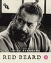 Text: "BFI", "A film by Akira Kurosawa", "Red Beard". Schwarz-weißes Porträt eines ernst dreinblickenden Mannes mit Kopfbund.