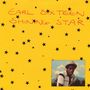 Text: "EARL SIXTEEN SHINING STAR". Gelber Hintergrund, schwarze Sterne, kleines Bild eines Mannes mit Hut unten rechts., LP
