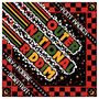 Text: "OUTER NATIONAL RIDDIM", "ROOT RADICS", "SLY & ROBBIE", "SCIENTIST". 

Design: Farbenfrohe Streifen und Schachbrettmuster., LP