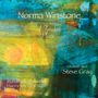 „Norma Winstone: A Timeless Place, orchestriert von Steve Gray, Rundfunkorchester Hannover des NDR.“ Abstrakte Malerei., LP