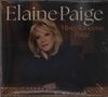 „Elaine Paige“ und „Miscellaneous Paige“ in großen Buchstaben. Eine Frau lehnt sich auf ein Klavier, schaut nachdenklich., CD