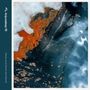 Titel “Anjunadeep 16”. Darunter "Mixed by James Grant & Jody Wisternoff". Abstrakte Erd- und Wasserfarben., 2 CDs