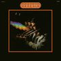 ROCLP014, Eumir Deodato Logo, Stereo. Ein Mann spielt Trompete, reflektiert Licht in Regenbogenfarben., LP