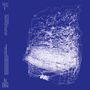 Links vertikale Texte: "Iida Saija, Iino Kenta, Kikedori Juichi, 2021-22." Weiße, chaotische Linien auf blauem Grund., LP
