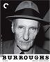 "BURROUGHS", "The Movie", "Directed by Howard Brookner", "The Criterion Collection", "1983". Schwarz-weiß Portrait eines Mannes mit Hut., Blu-ray Disc