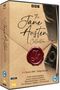 „The Jane Austen Collection“, 6 BBC-Adaptionen auf 9 Discs. Rotes Wachssiegel und Feder, Vintage-Design., 9 DVDs