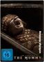Text: "Von dem Studio hinter dem Conjuring-Universum", "FSK ab 18 beantragt", "Lee Cronin's The Mummy".  
Sargdarstellung mit schreiender Person., DVD