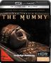Text: "The Mummy", "FSK ab 18 beantragt", "vorläufige Abbildung". Merkmale: Schreiende Mumie, viele Zeichen., 1 Ultra HD Blu-ray und 1 Blu-ray Disc