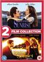 "2 Film Collection: Before Sunrise" oben, "Before Sunset" unten. Bilder: Ein Paar in Nahaufnahme und unter Brücke., 2 DVDs