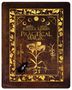 Der Text "Sandra Bullock, Nicole Kidman, Practical Magic" ist in goldener Schrift auf einem braunen Buch mit Blumenranken. Ein schwarzer Käfer sitzt darauf., 1 Ultra HD Blu-ray und 1 Blu-ray Disc