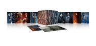 „Game of Thrones: The Complete Collection“ Steelbooks mit Charakterbildern und geöffneten Buchseiten.