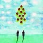 Daniel O'Sullivan & Richard Youngs: Twelve Of Hearts (Limited Edtion) (Poinsettia Red Vinyl), LP