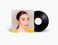 "ALGORITHM NATALIE IMBRUGLIA" steht auf einem Albumcover mit einem Porträt einer Frau und buntem, geometrischem Muster überlagert., LP