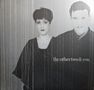 Text: "the other two & you." Zwei Personen in Schwarz-Weiß, nebeneinander, mit Linien im Vordergrund., LP