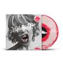 "Deluxe Edition", "Includes 3 Bonus Tracks", "Papa Roach" in weißer Schrift über schreiendem Kind; Rot-weiße Vinyl-Schallplatte.