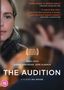 „THE AUDITION“ von Ina Weisse. Links zeigt ein Porträt einer Frau.