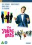 "VINTAGE CLASSICS" oben, darunter "CLIFF RICHARD · ROBERT MORLEY", Tänzer und Musiker in bunten Silhouetten, Titel "The Young Ones".