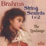 Johannes Brahms (1833-1897): Streichsextette Nr.1 & 2, CD