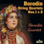 Alexander Borodin (1833-1887): Streichquartette Nr.1 & 2, CD