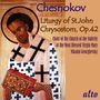 Pavel Tschesnokow (1877-1944): Liturgy of St. John Chrysostom op.42, CD