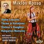 Miklós Rózsa (1907-1995): Violinkonzert op.24, CD
