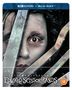 35th Anniversary Edward Scissorhands, 4K Ultra HD & Blu-ray. Gesicht, Scherenklingen und eine blonde Frau zu sehen. Altersfreigabe 12.