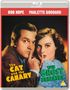 Oben: Bob Hope, Paulette Goddard. Unten: "The Cat and the Canary", "The Ghost Breakers". Zwei Personen halten Finger vor Lippen., Blu-ray Disc