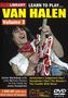 Lick Library: Learn To play Van Halen - Volume 3, Noten