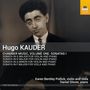 "Hugo KAUDER: Chamber Music, Volume One: Sonatas I. Foto eines ernst blickenden Mannes im Anzug.", CD