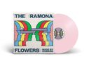 "The Ramona Flowers" und "Made by Humans" auf einem Albumcover mit bunten, ineinandergreifenden Profilköpfen. Rosa Vinyl., LP