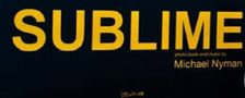 Michael Nyman: Sublime - Photo Book & Music by Michael Nyman, CD,Buch