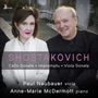 SHOSTAKOVICH: Cello Sonata, Impromptu, Viola Sonata. Paul Neubauer, Viola; Anne-Marie McDermott, Piano. Zwei Personen., CD